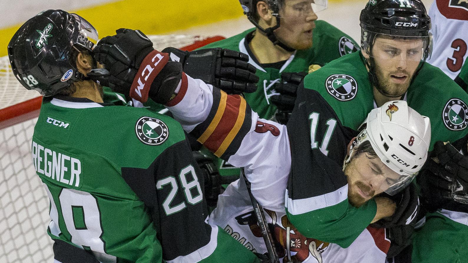 Photos: Tucson Roadrunners fall in Texas to cap first Calder Cup appearance